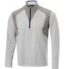 Mizuno Windproof 1/4 Zip Jacket (Stone)