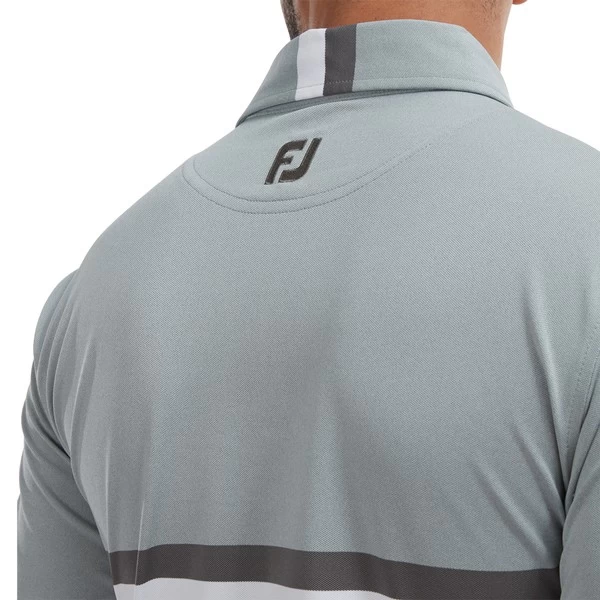 Footjoy Block Pique Shirt 88442 2 Footjoy Block Pique Shirt 88442 - Image 2