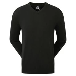 Footjoy Wool Blend V Neck Black 90129