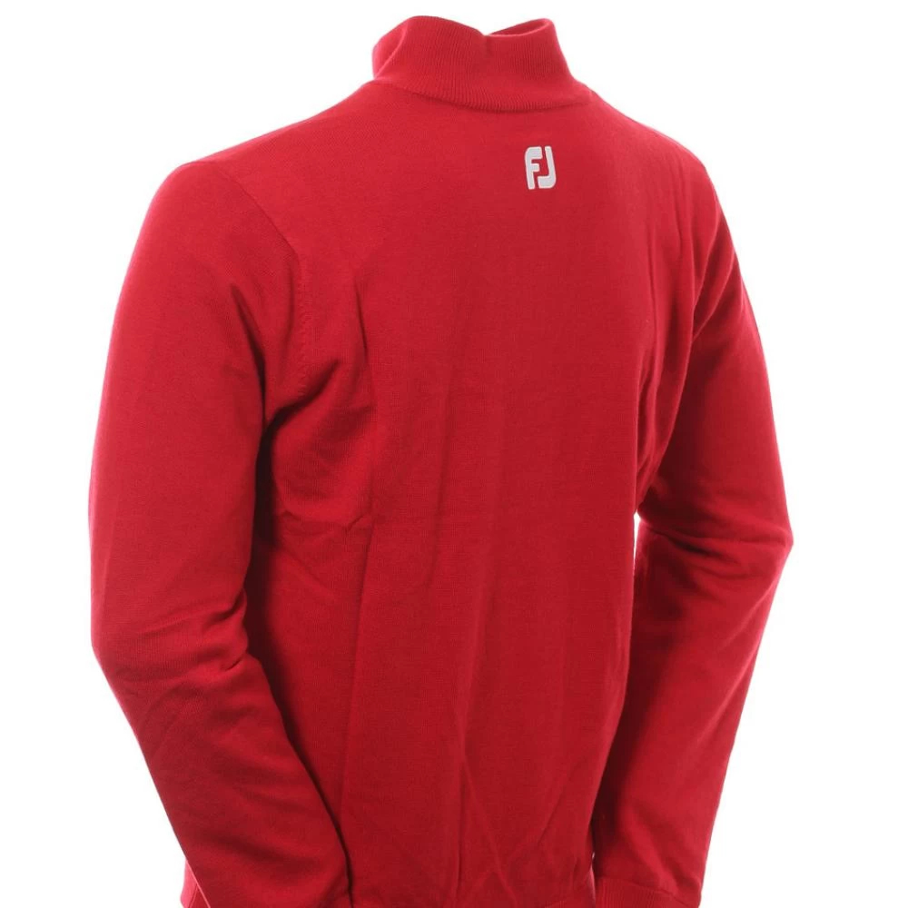 Footjoy Woolblend Lined 1/2 Zip Neck 90213 2 Footjoy Woolblend Lined 1/2 Zip Neck 90213 - Image 2