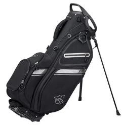 Wilson Golf EXO II Golf Stand Bag 2021 Black Silver WGB6600BL