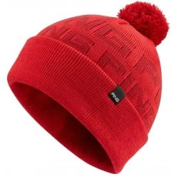 Ping Logo Bobble Hat Red