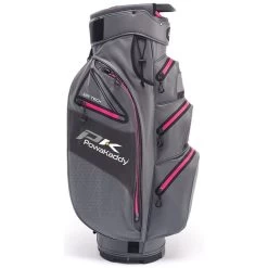 Powakaddy Dri Tech Hot Pink 2022 Waterproof Cart Bag 5 Powakaddy Dri Tech Hot Pink 2022 Waterproof Cart Bag -Golf Pro Shop drihotpk2