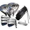 Cobra Fly XL 11 Piece Golf Package Set Steel Irons (Stand Bag)
