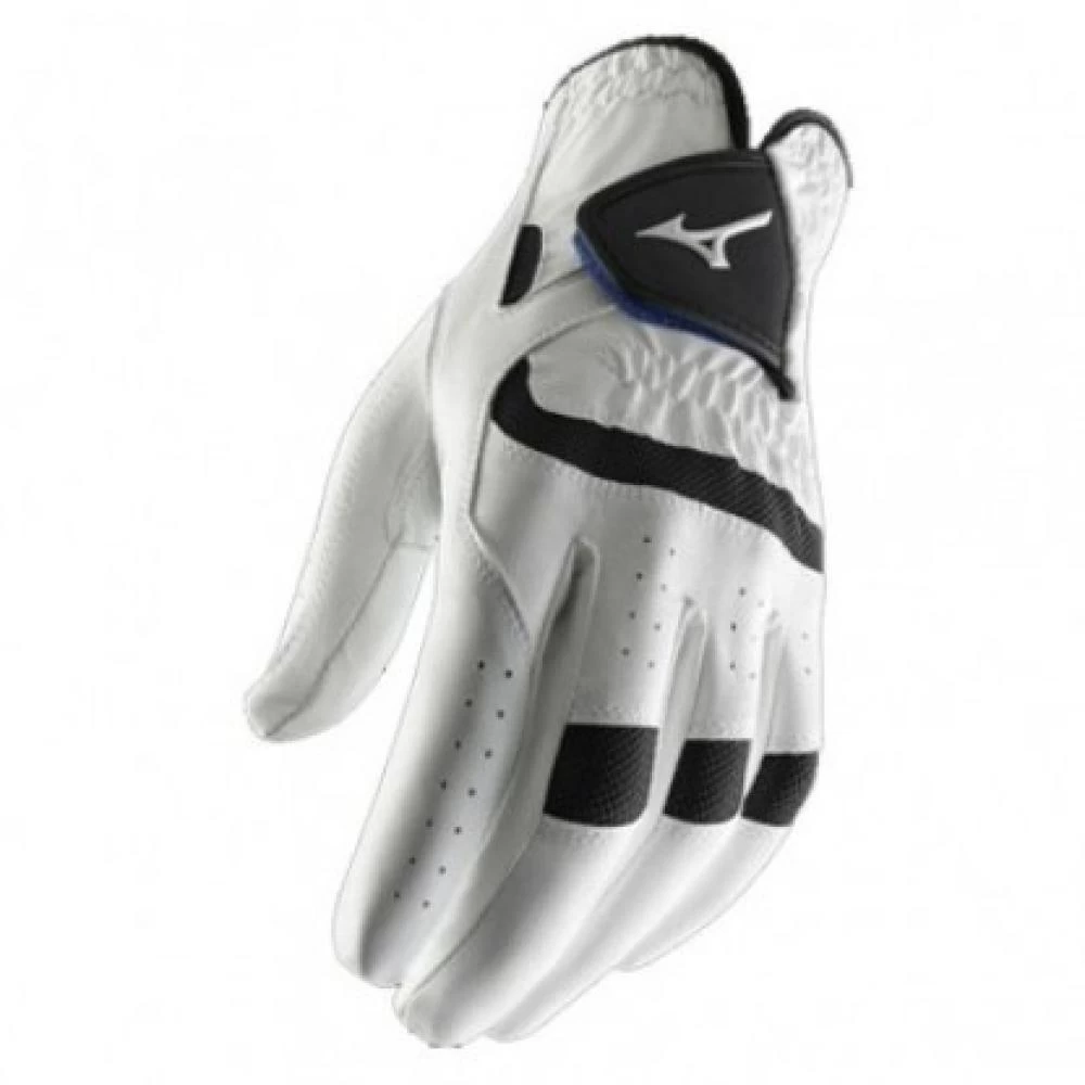 Mizuno Elite Leather Hybrid Golf Gloves White 1 Mizuno Elite Leather Hybrid Golf Gloves White