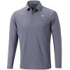 Mizuno Breath Thermo Long Sleeve Shirt (Grey)