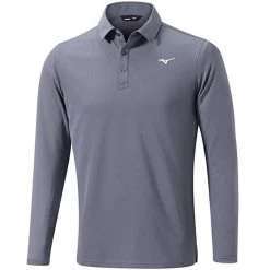Mizuno Breath Thermo Long Sleeve Shirt (Grey)