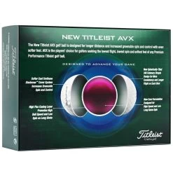 Titleist AVX Golf Balls (White) 5 Titleist AVX Golf Balls (White) -Golf Pro Shop prov1x172