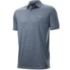 Wilson Staff Stripe Polo Golf Shirt (Navy)