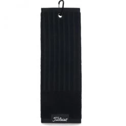 Titleist Trifold Cart Towel (Black)