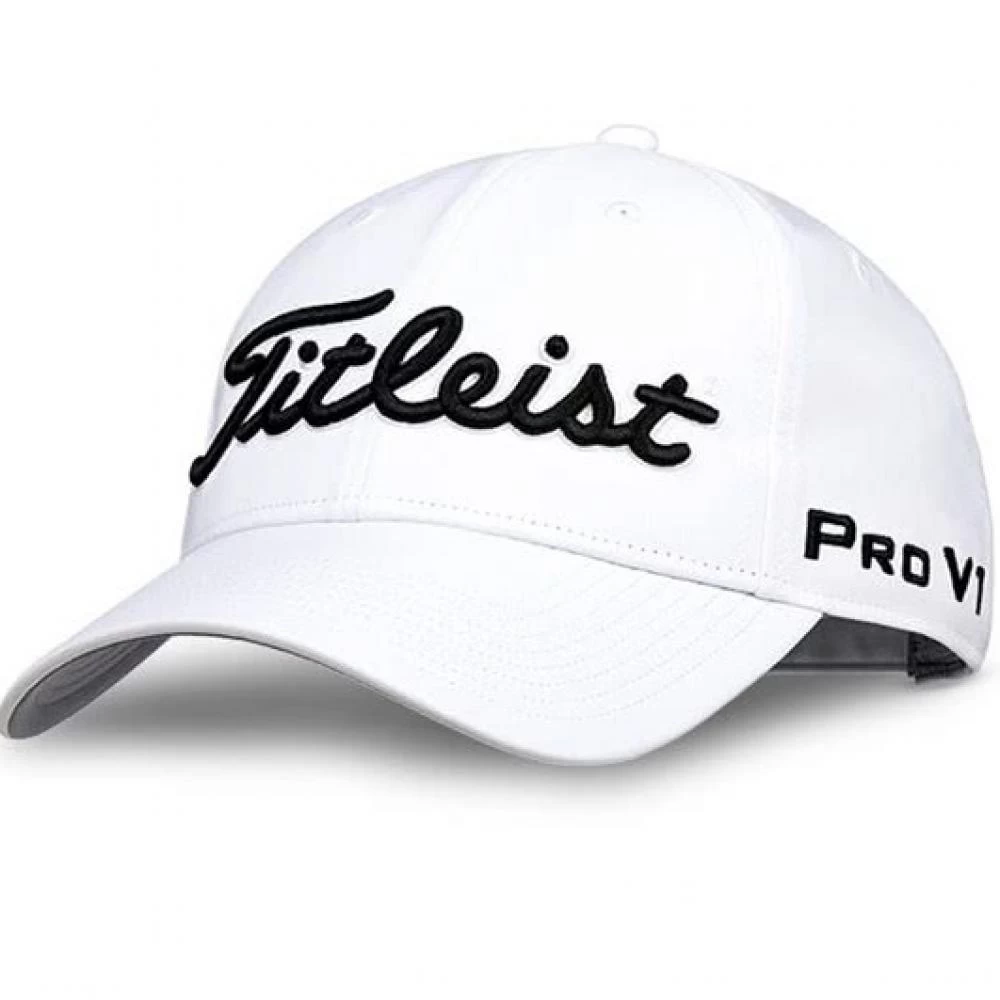 Titleist Tour Performance Golf Cap White 1 Titleist Tour Performance Golf Cap White