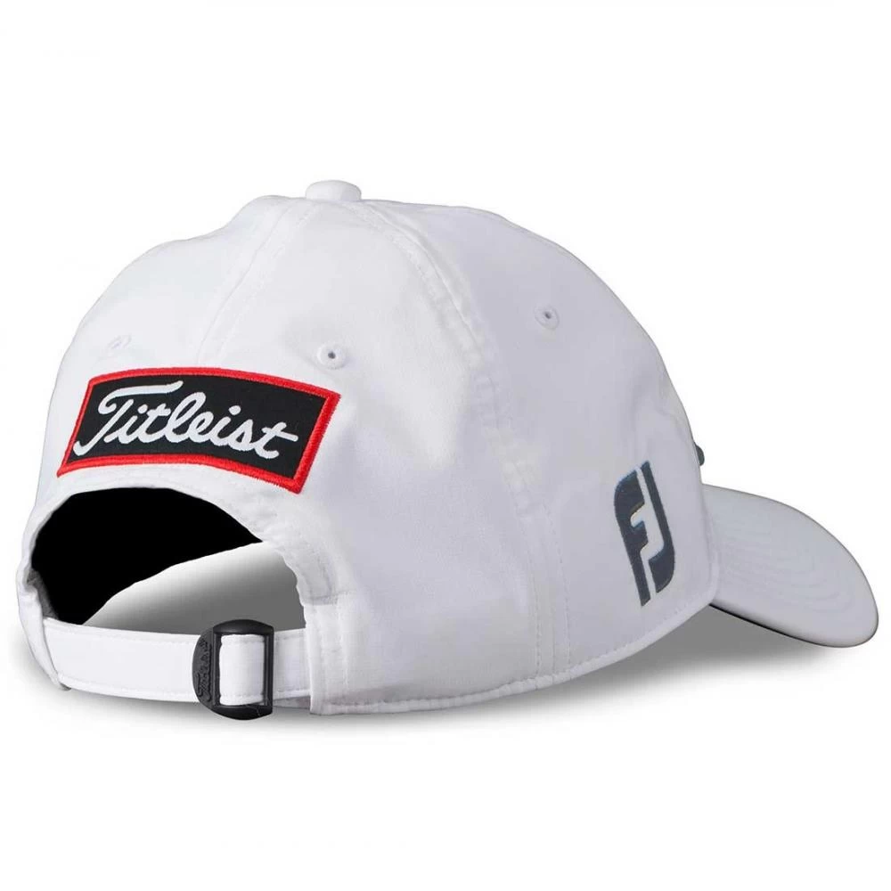 Titleist Tour Performance Golf Cap White 2 Titleist Tour Performance Golf Cap White - Image 2