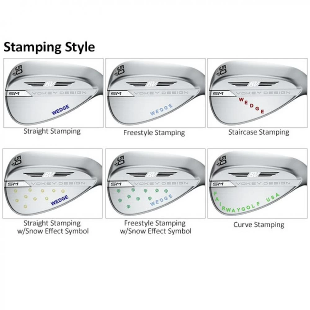 Titleist (Personalised) Wedgeworks Vokey SM9 Brushed Steel Wedge 3 Titleist (Personalised) Wedgeworks Vokey SM9 Brushed Steel Wedge - Image 3