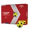 Callaway Chrome Soft Truvis Golf Balls Yellow Black