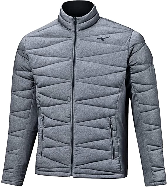 Mizuno Techfill Breath Thermo Padded Jacket (Vapor Grey/Blue) 1 Mizuno Techfill Breath Thermo Padded Jacket (Vapor Grey/Blue)