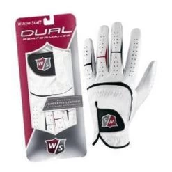 Wilson Dual Performance Leather Golf Glove